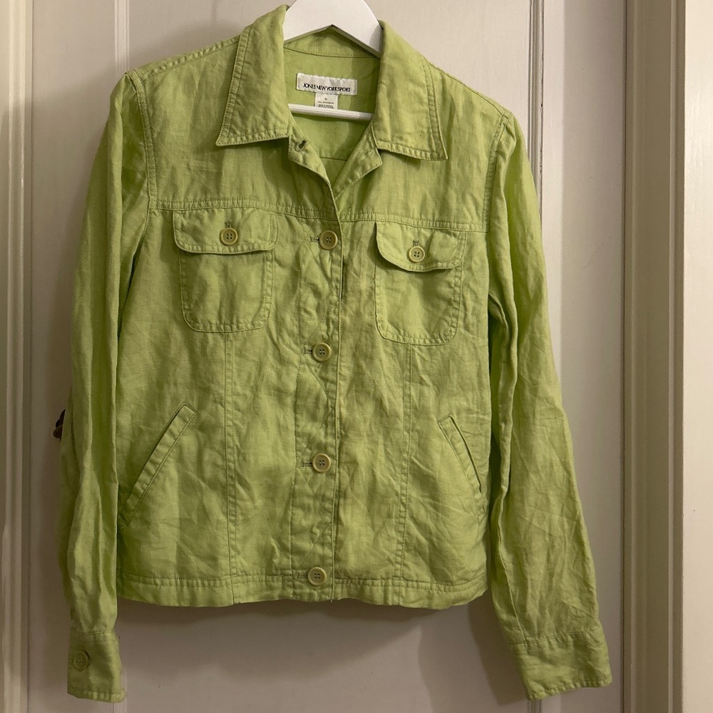Jones NewYork linen  Women’s jacket